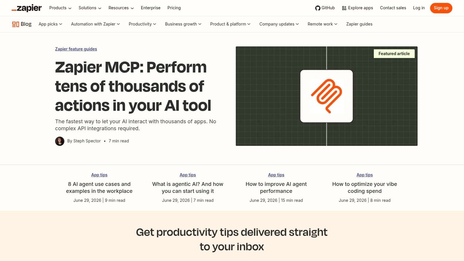 Zapier Blog