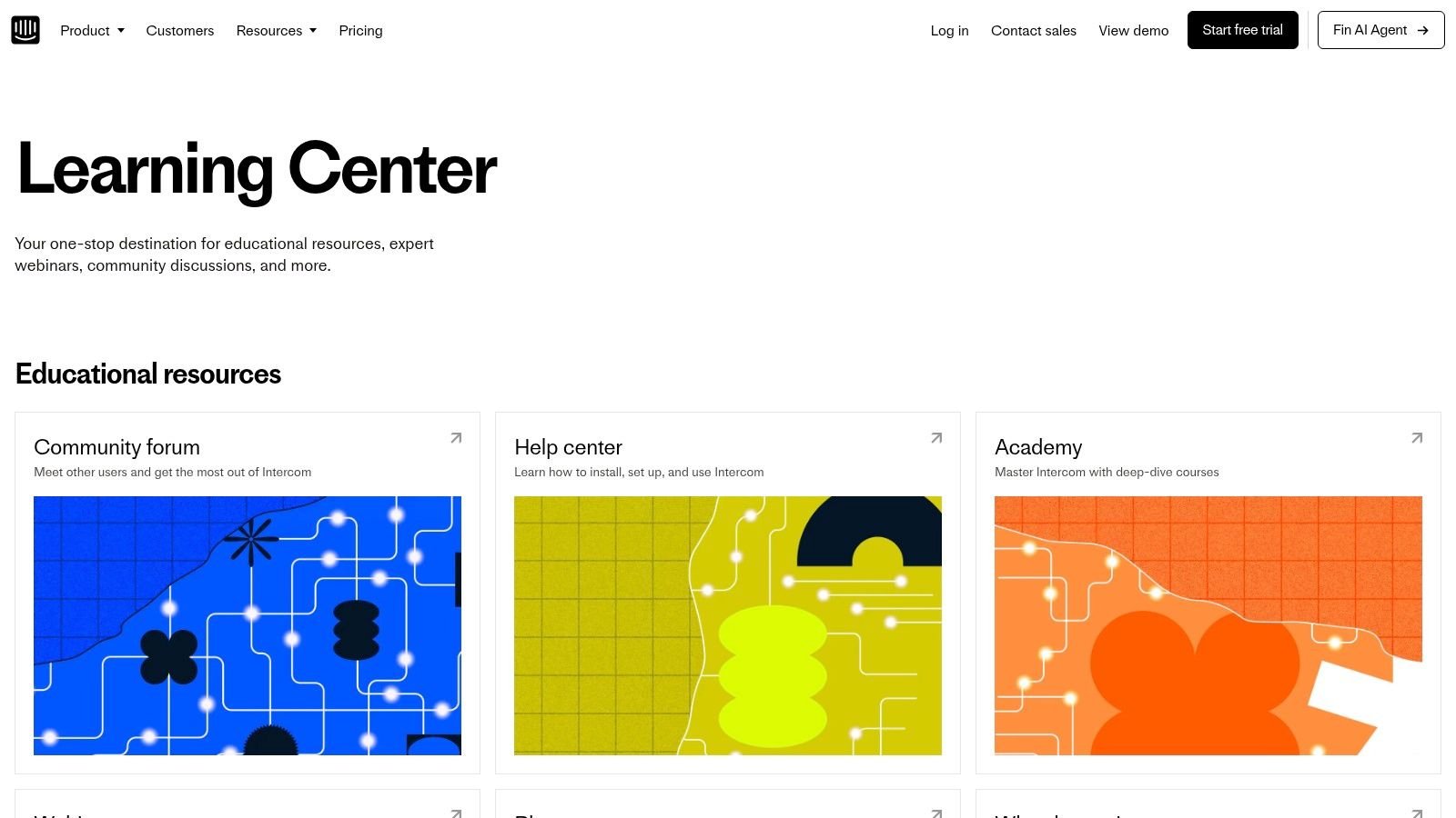 Intercom Learning Center
